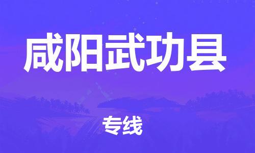 邯鄲到咸陽武功縣物流公司-貨運公司丟損必賠-天天發(fā)車